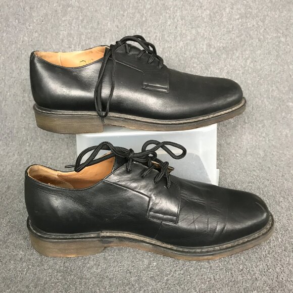 RARE Doc\'s By Dr Martens 1B49 Executive Black Leather 4-Eye Oxford Derby Men\'s 9 main image 4